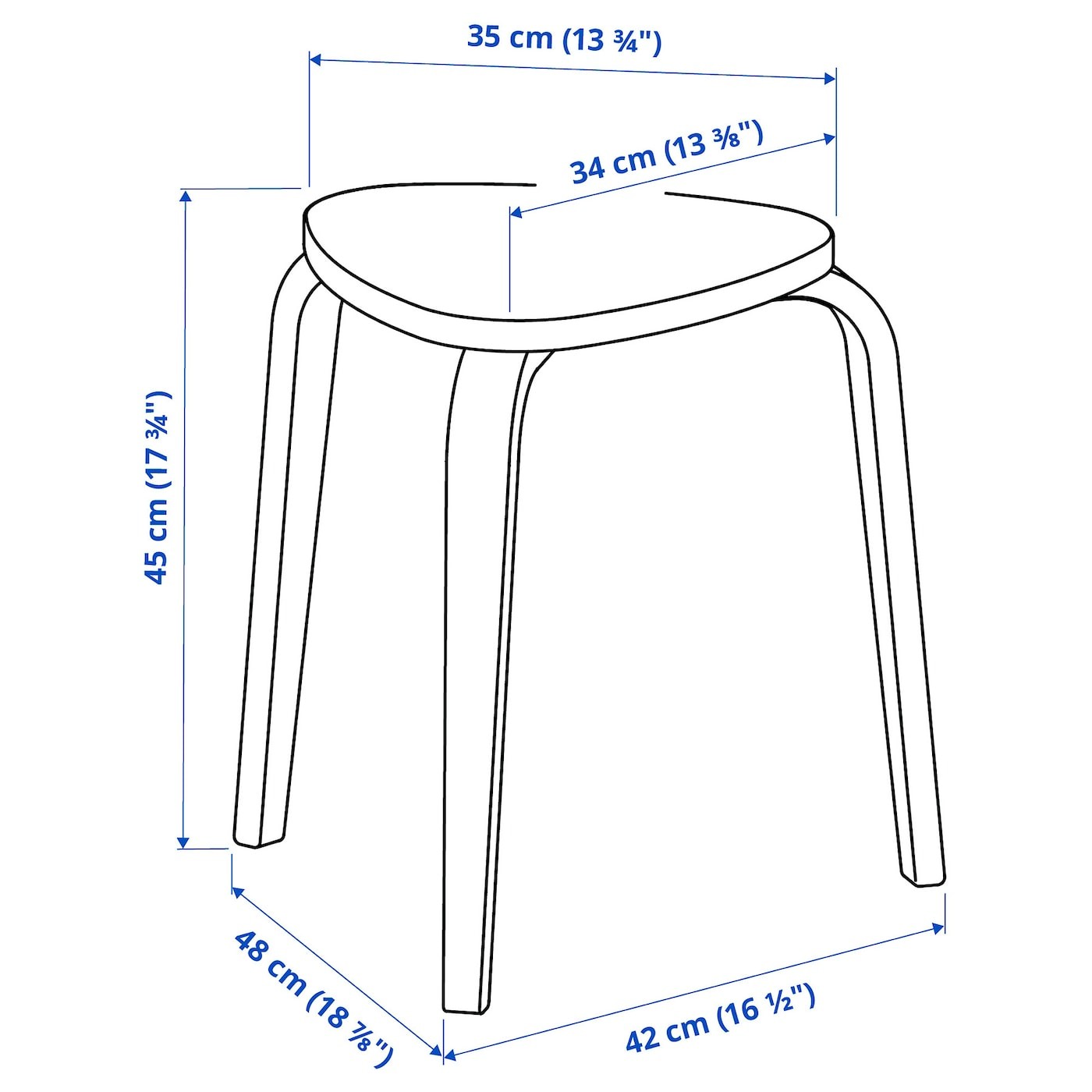 KYRRE Stool