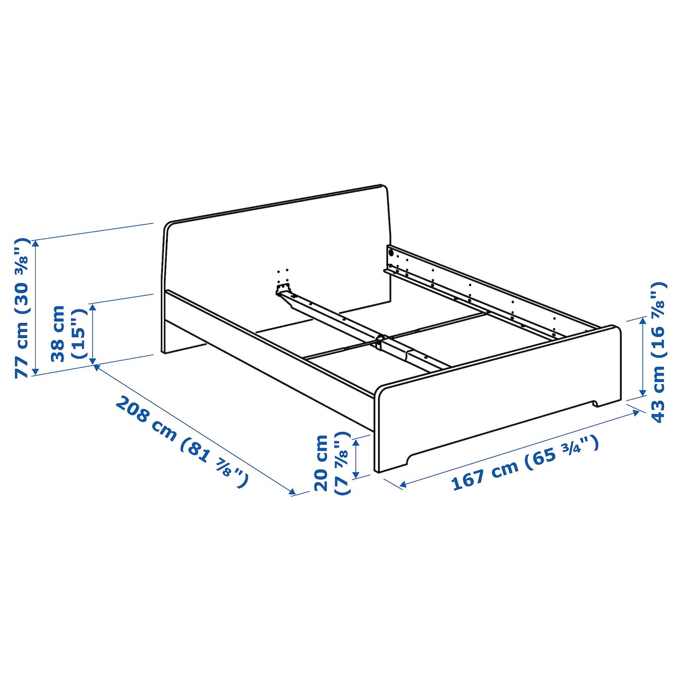 ASKVOLL Bed frame