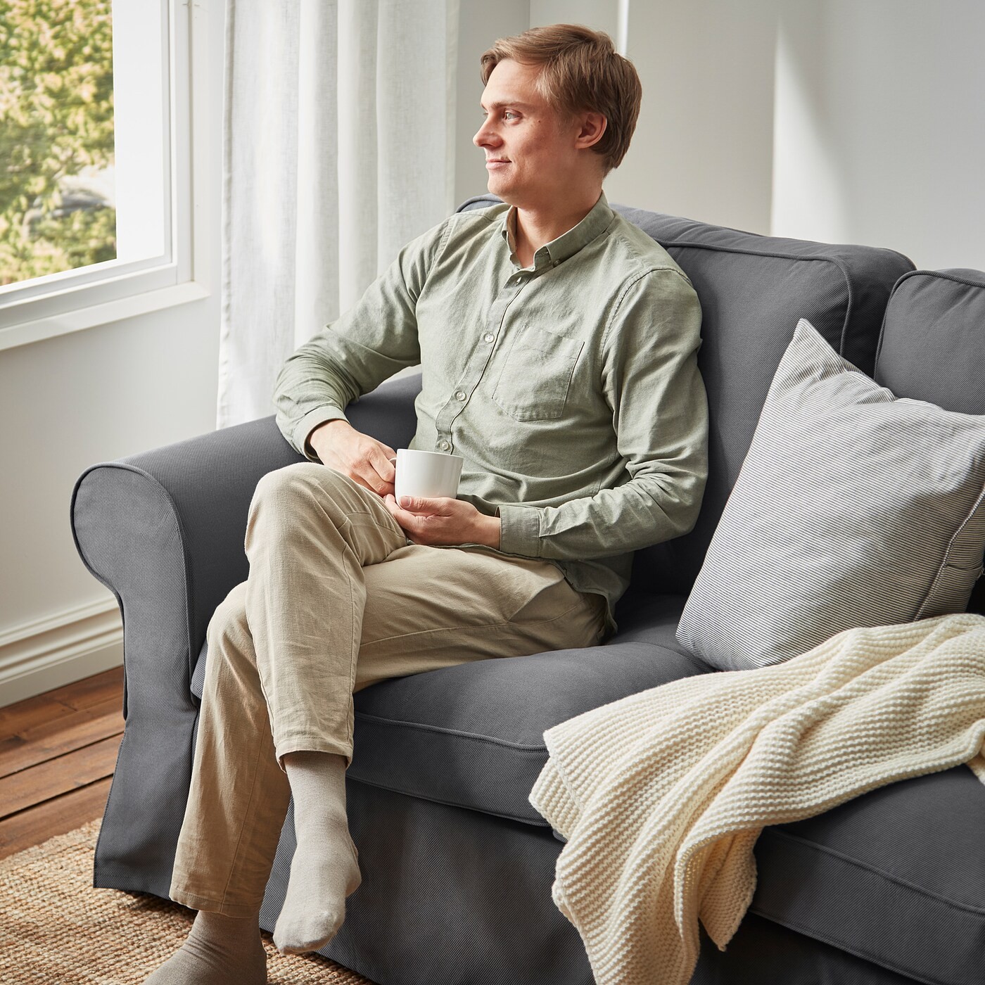 EKTORP 3-seat sofa