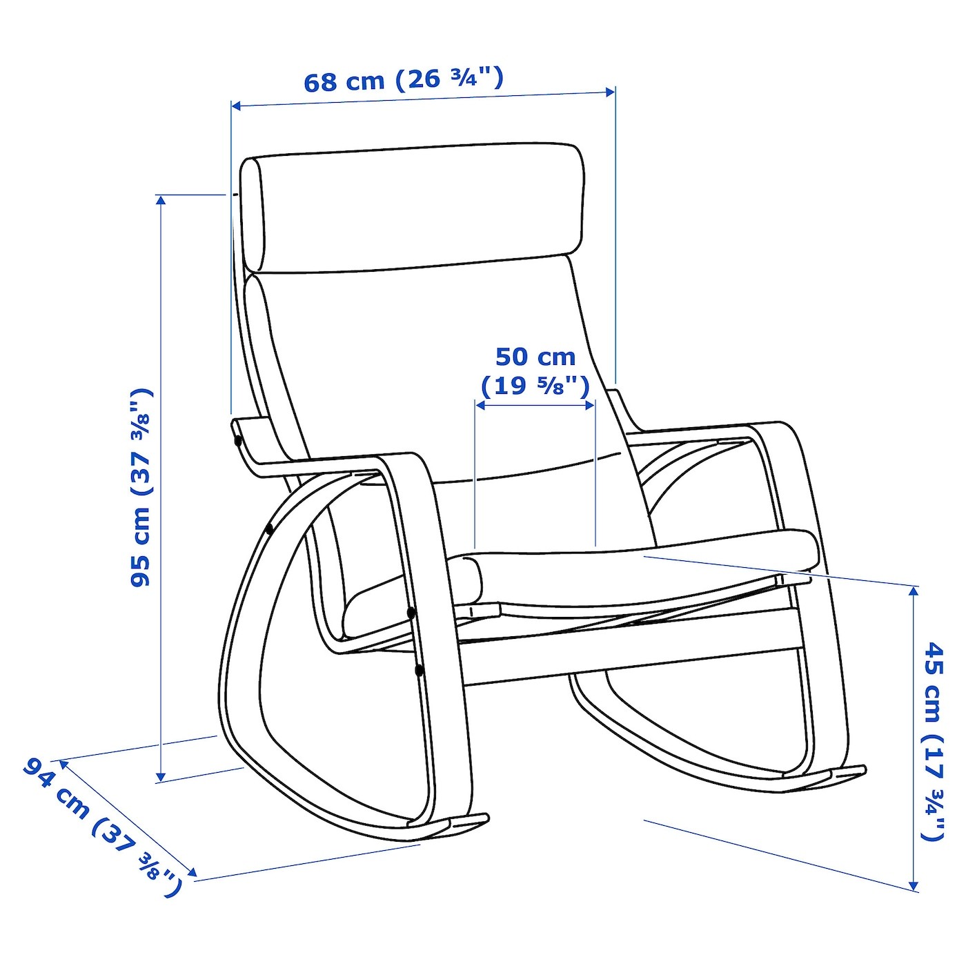 POÄNG Rocking-chair