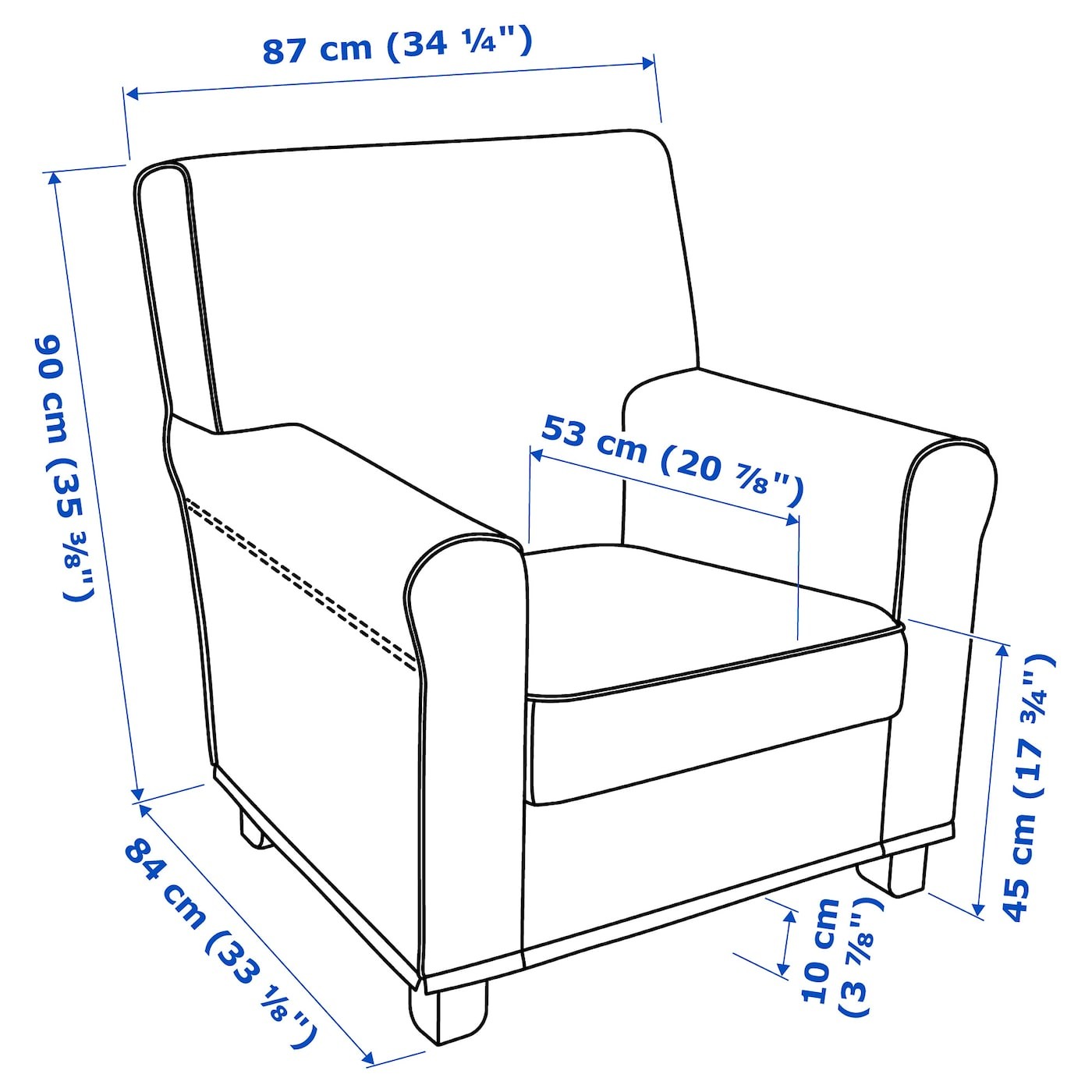 GRÖNLID Armchair