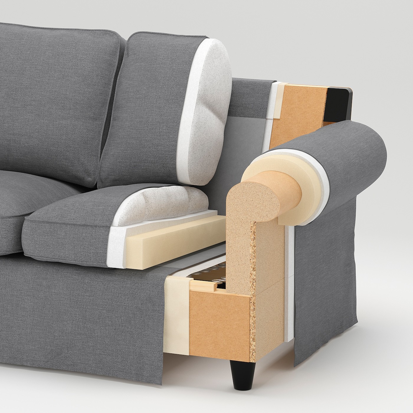 EKTORP 3-seat sofa