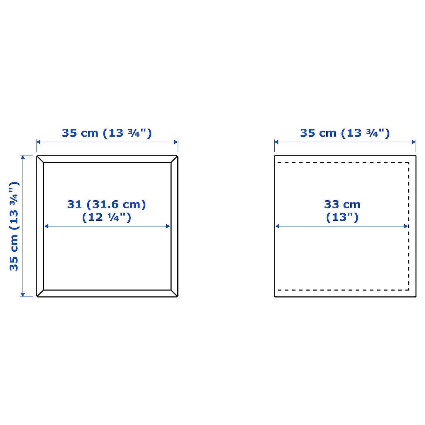 EKET Wall-mounted storage combination