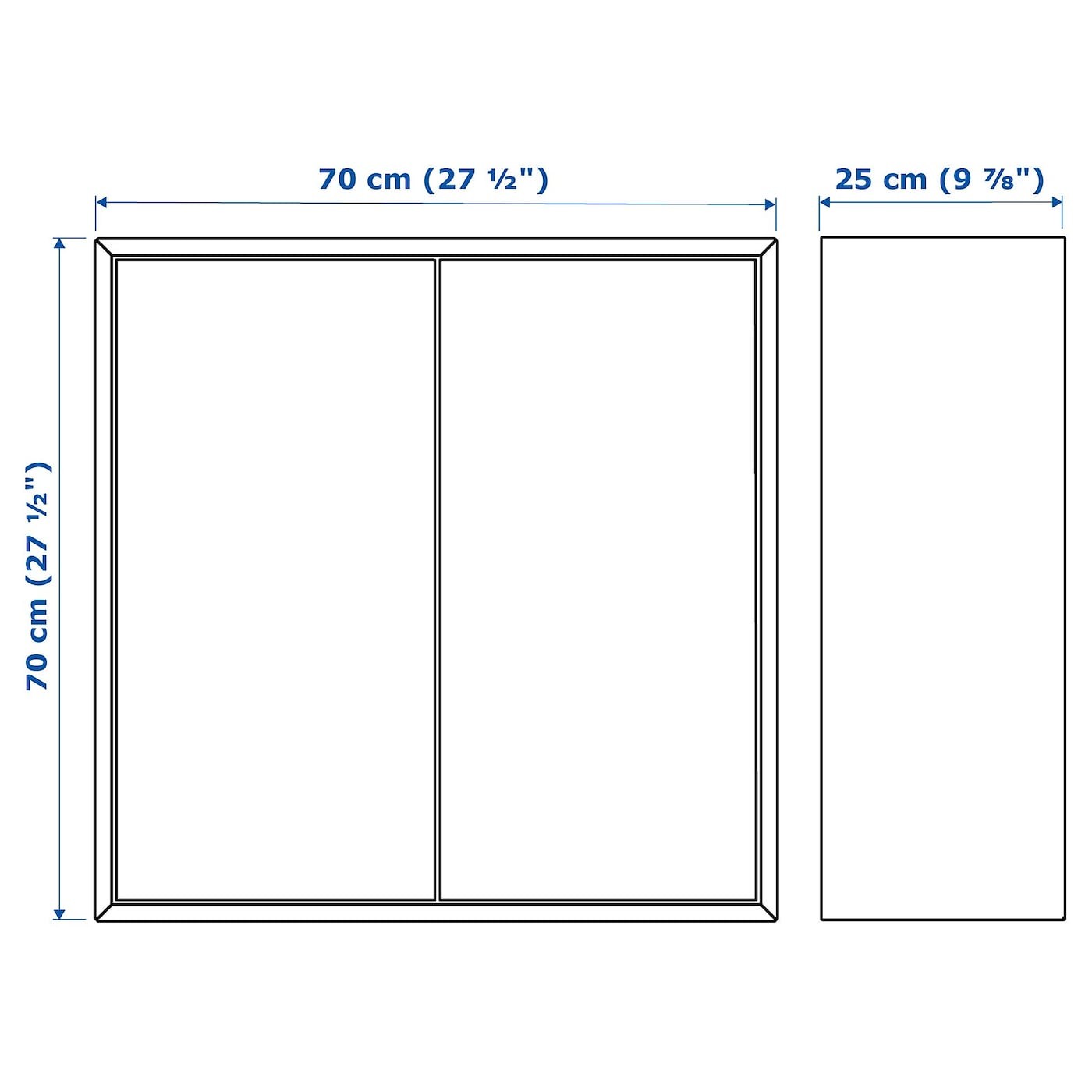 EKET Wall-mounted cabinet combination