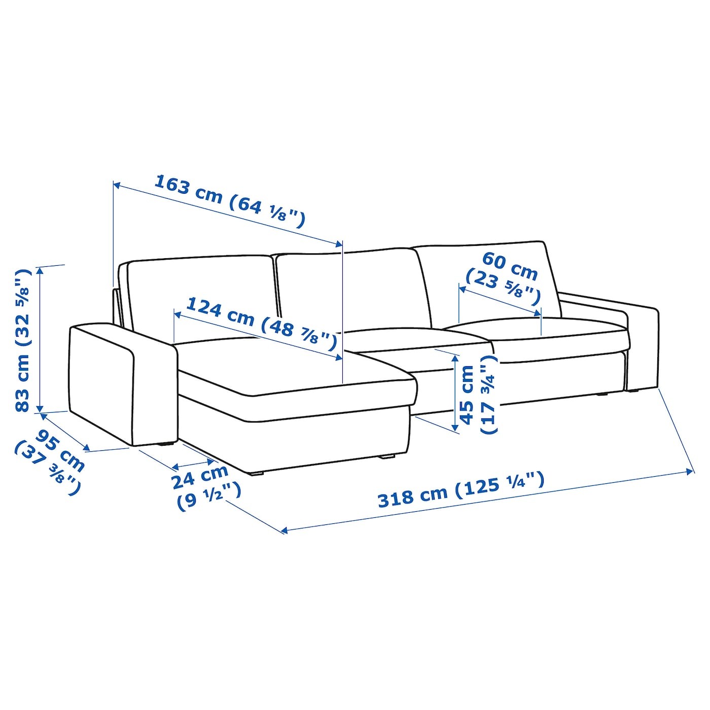 KIVIK 4-seat sofa