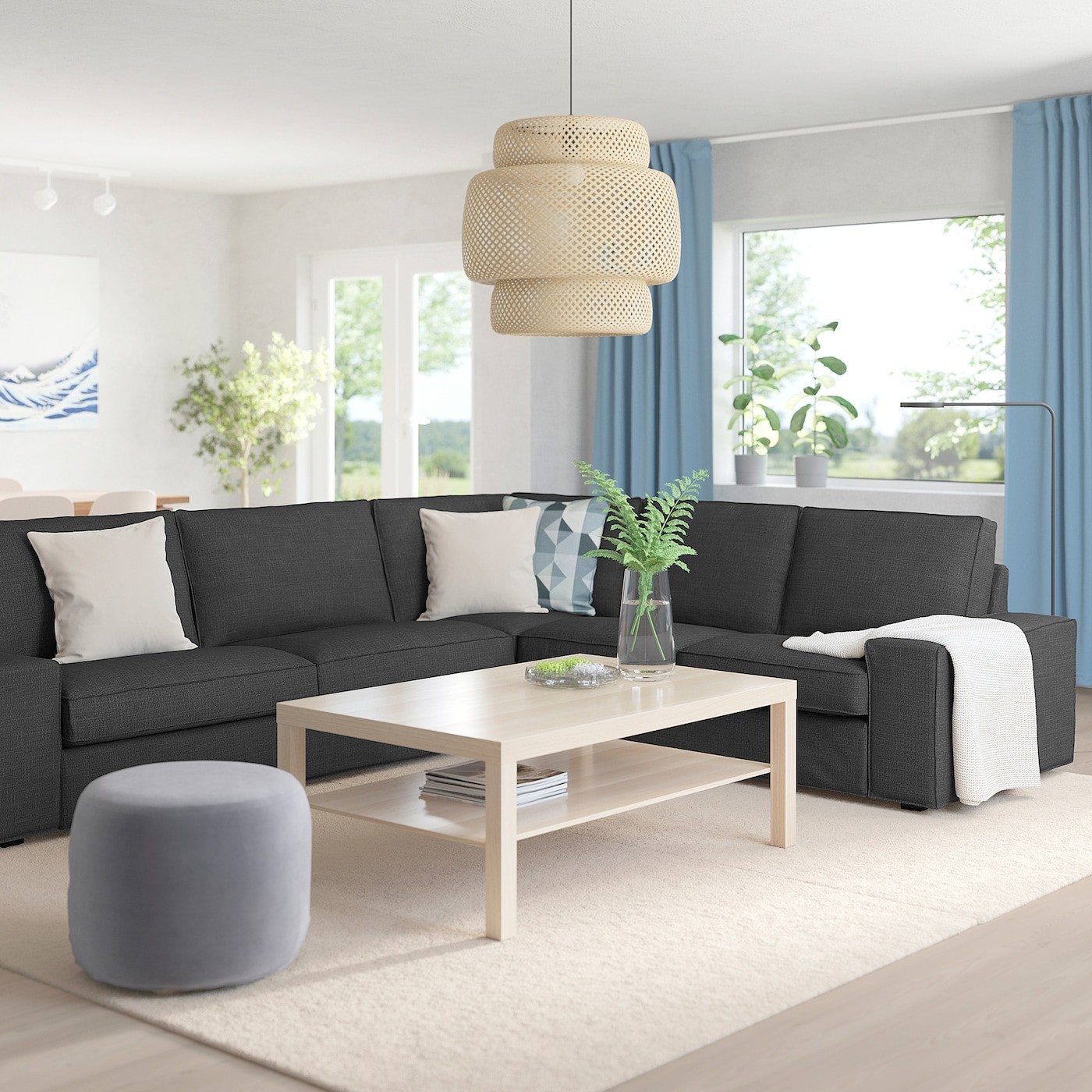 KIVIK Corner sofa, 5-seat