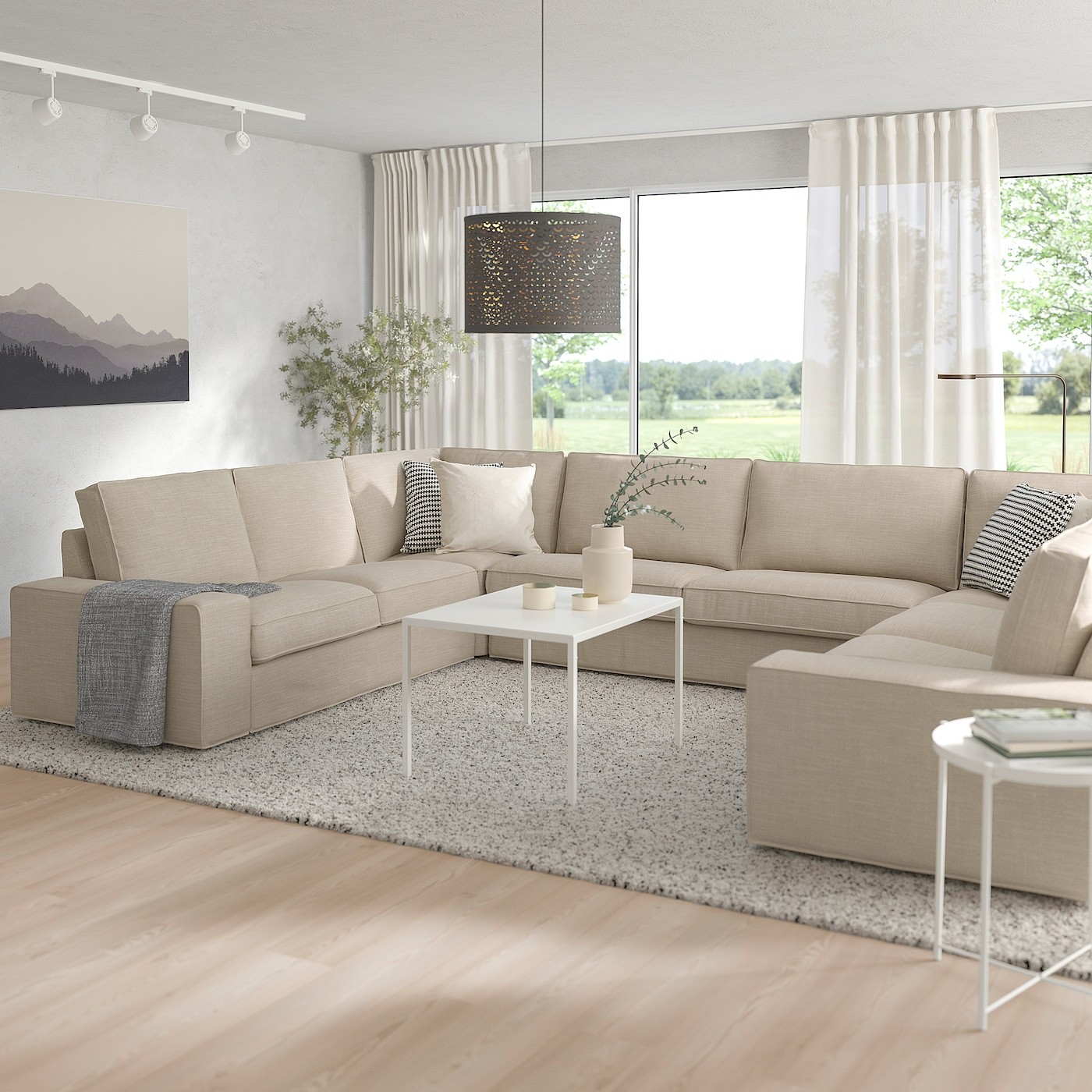 KIVIK U-shaped sofa, 7-seat