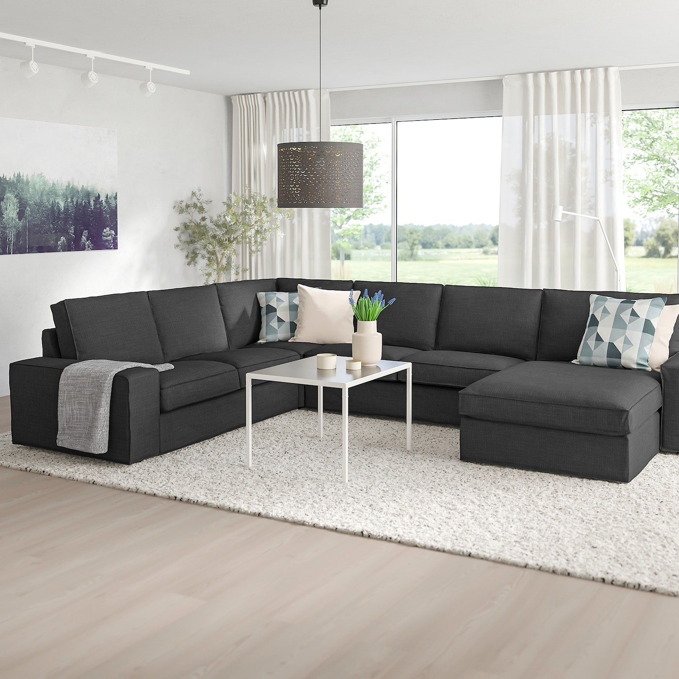 KIVIK Corner sofa, 5-seat