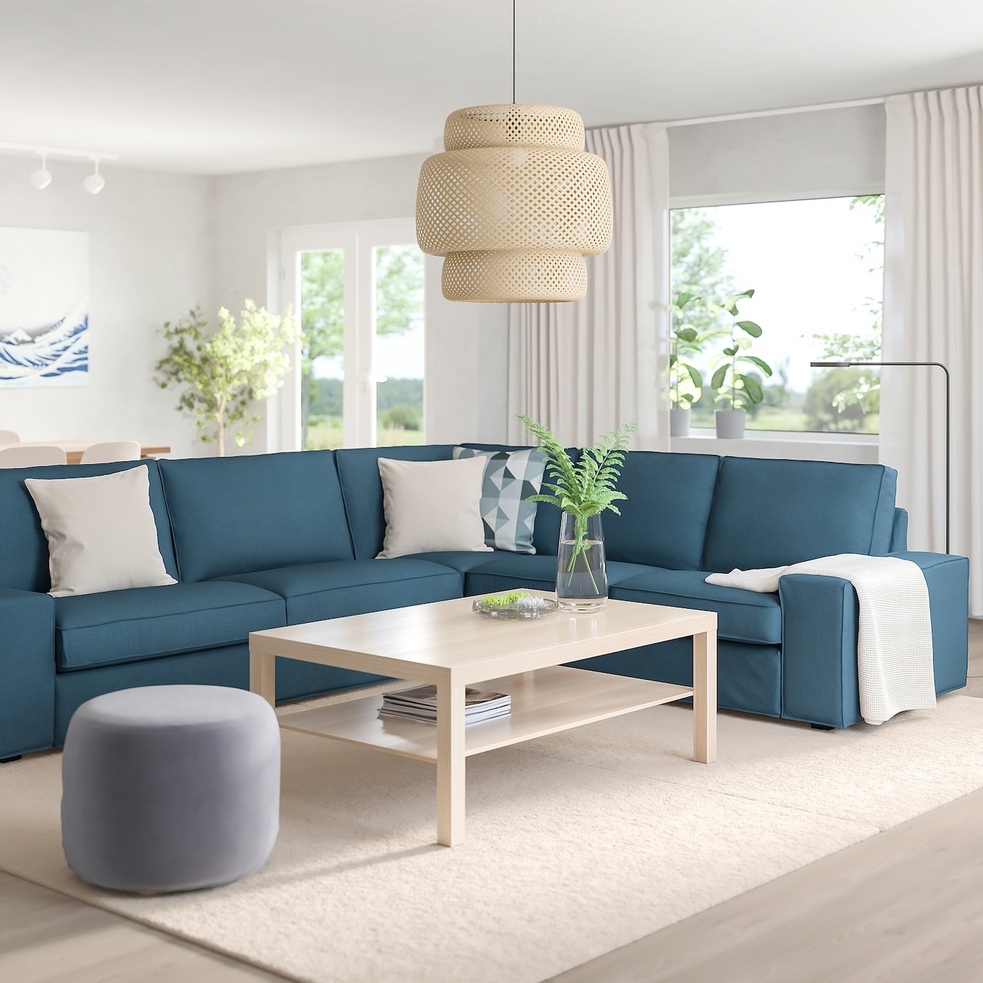 KIVIK Corner sofa, 5-seat