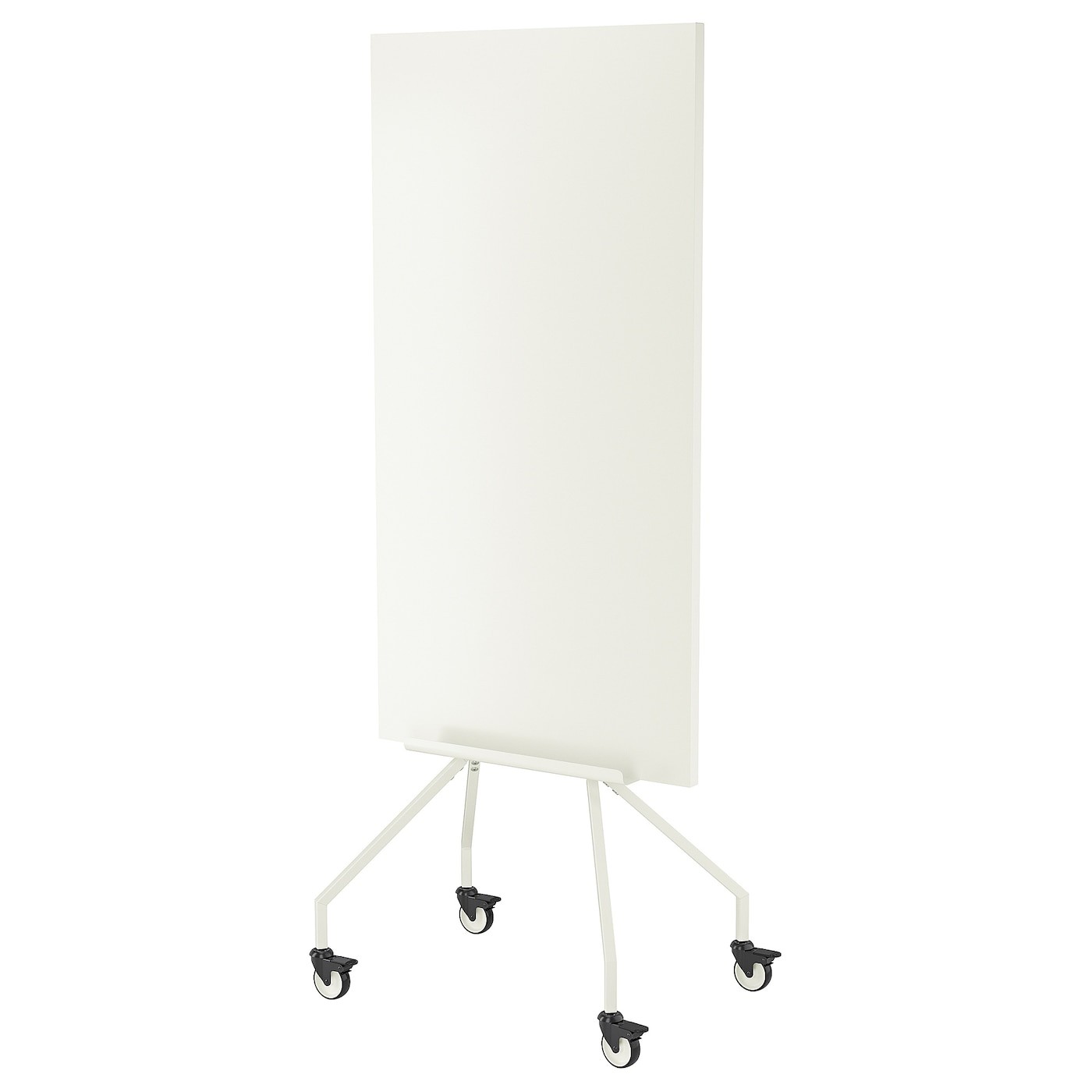 ELLOVEN Whiteboard/noticeboard with castors