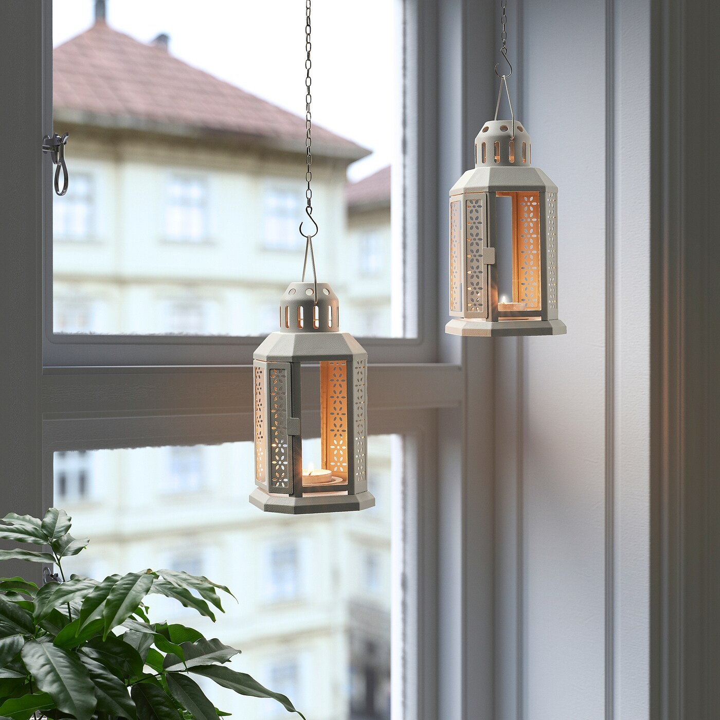 ENRUM Lantern for tealight, in/outdoor