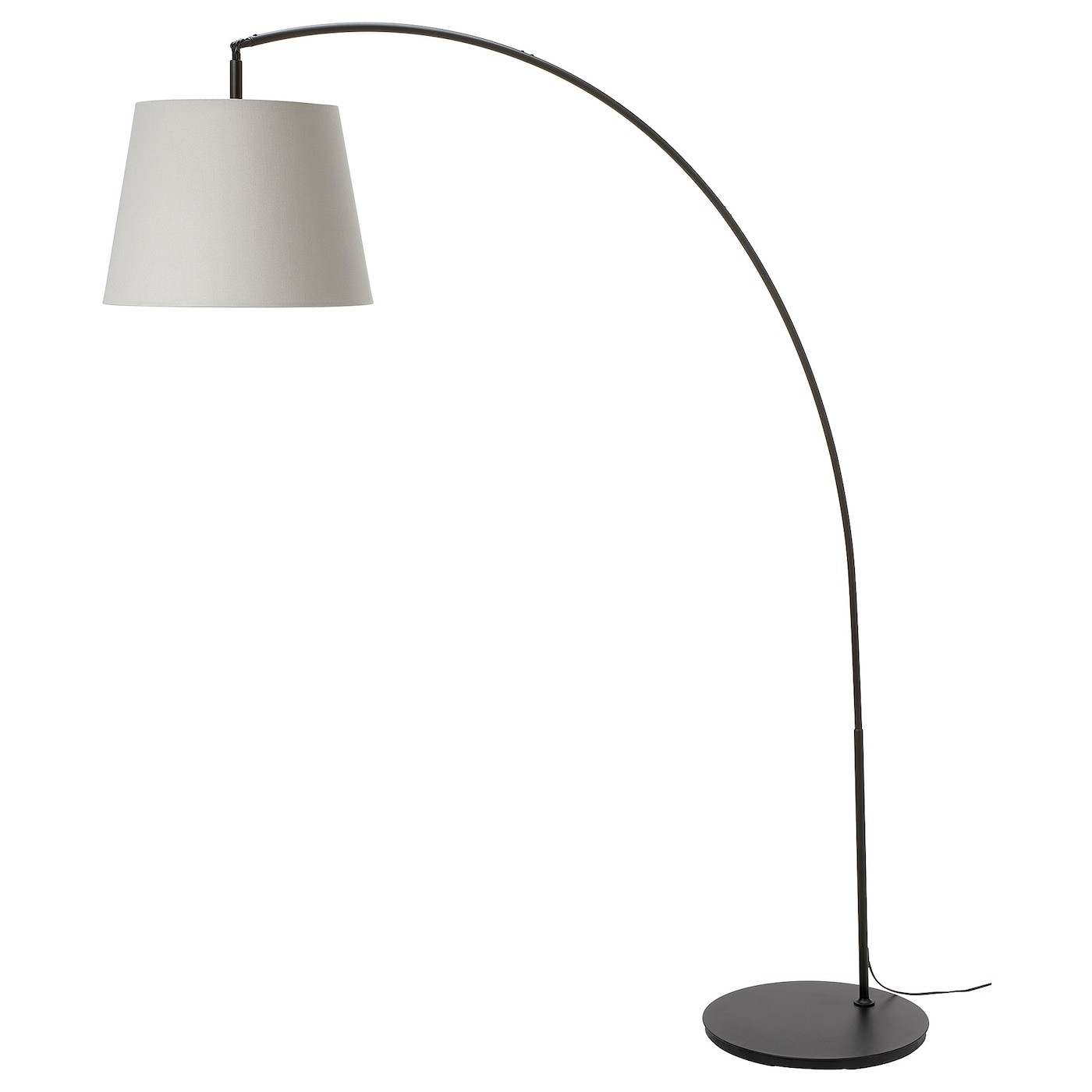 SKOTTORP / SKAFTET Floor lamp, arched