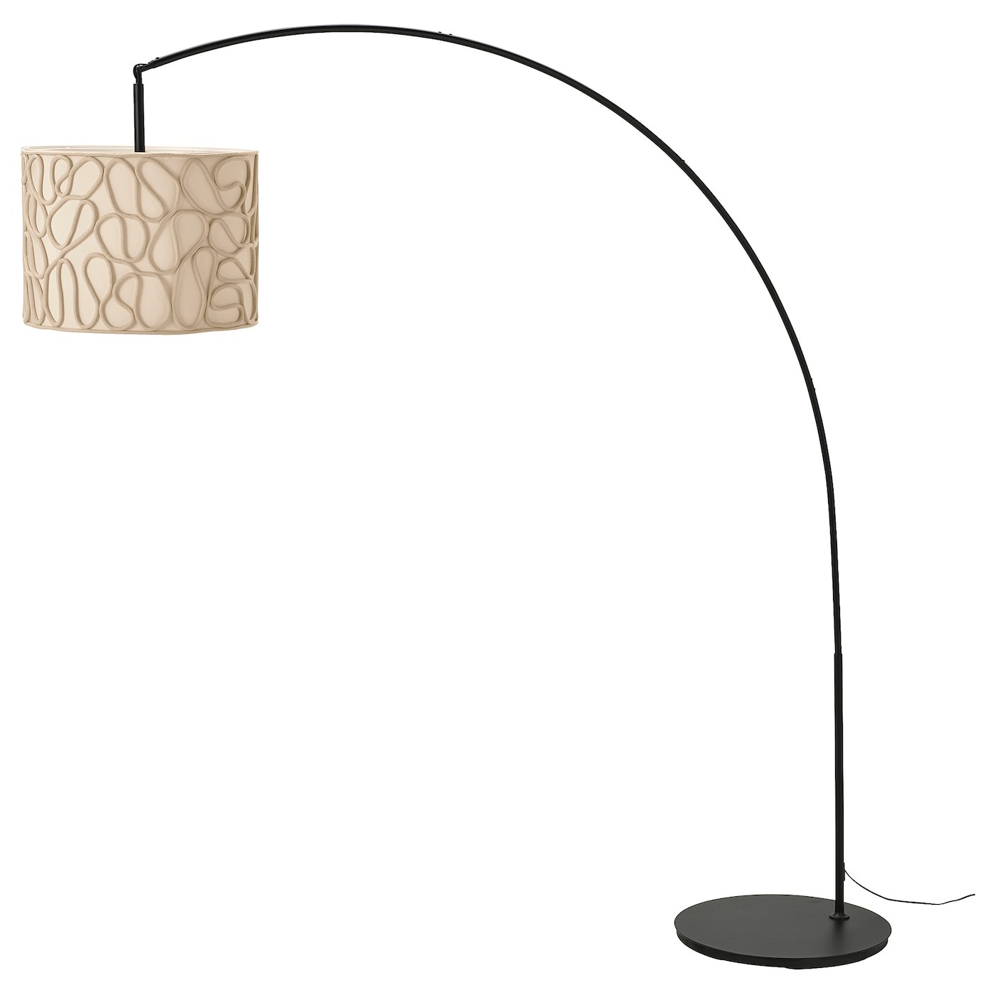 VINGMAST / SKAFTET Floor lamp, arched