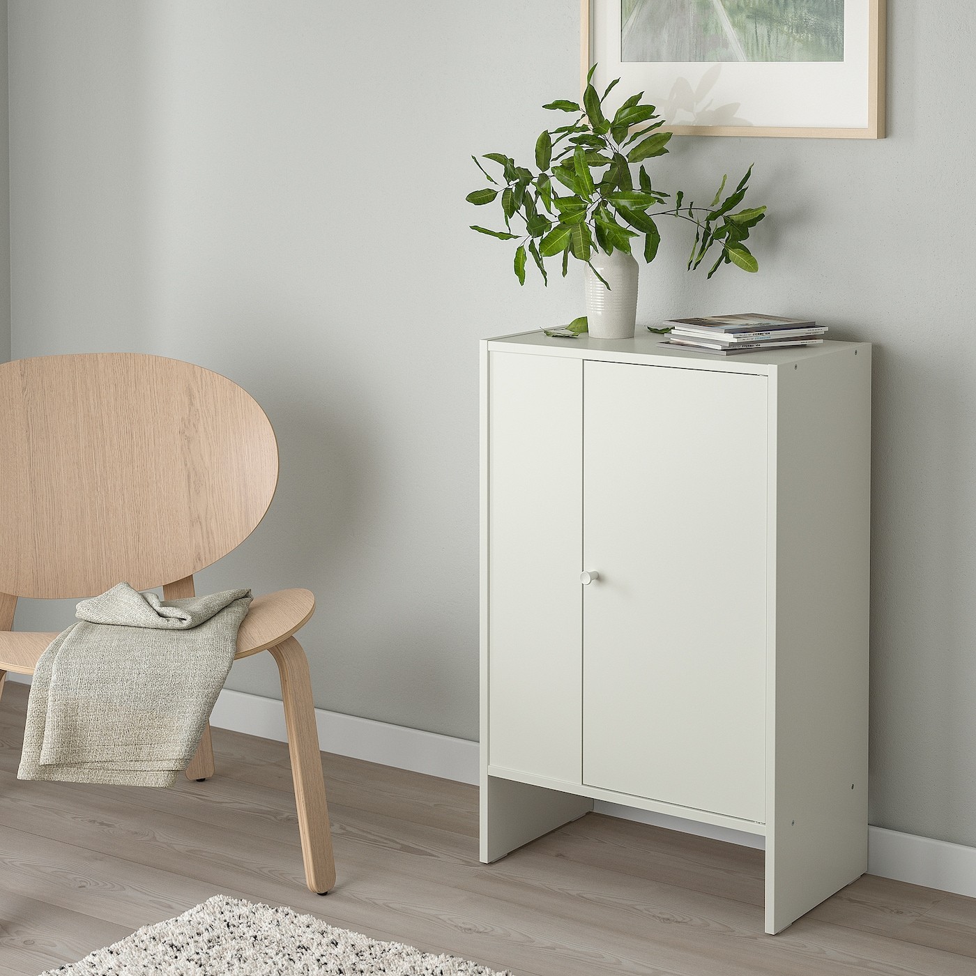 BAGGEBO Cabinet with door