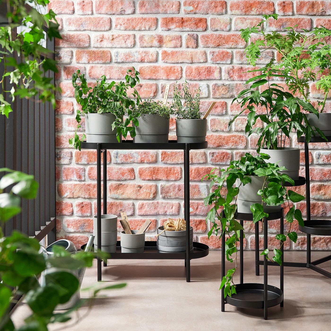 OLIVBLAD Plant stand