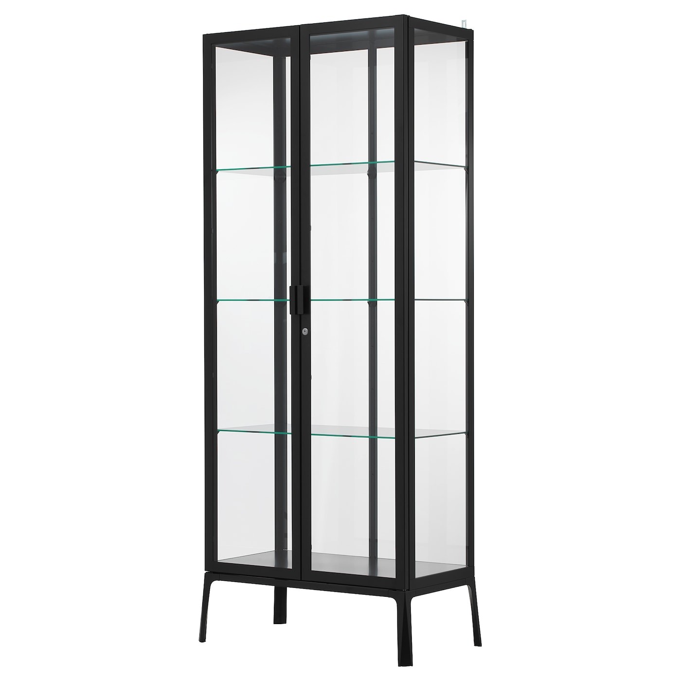 MILSBO Glass-door cabinet