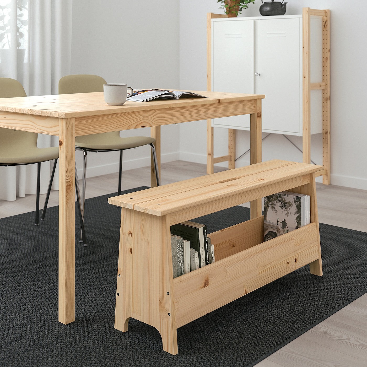 PERJOHAN Bench with storage