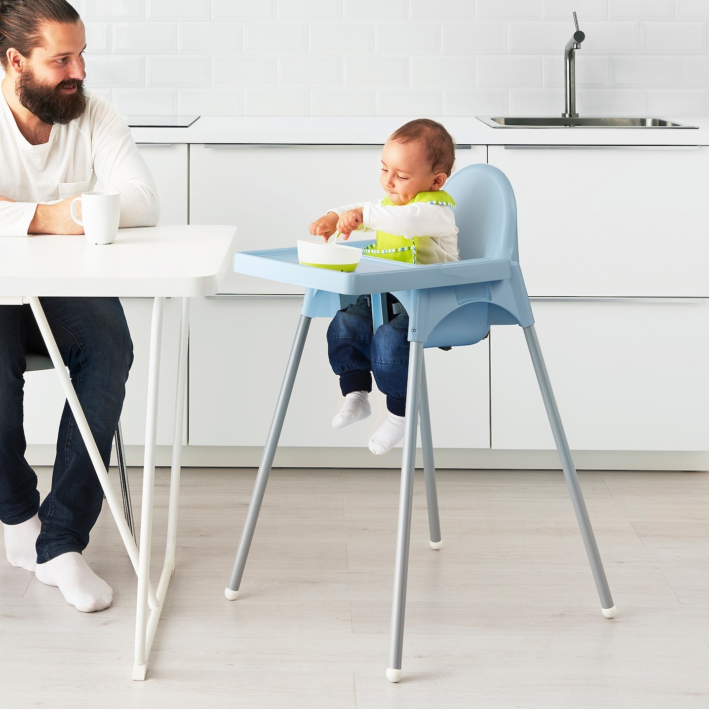 ANTILOP Highchair with tray