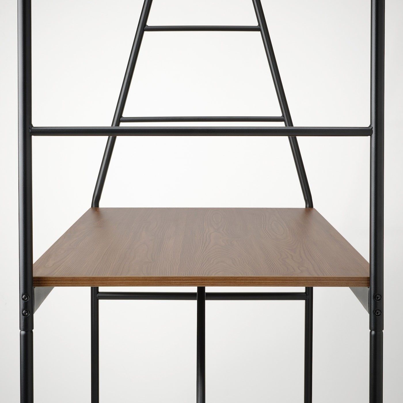 HÅVERUD Table with storage ladder