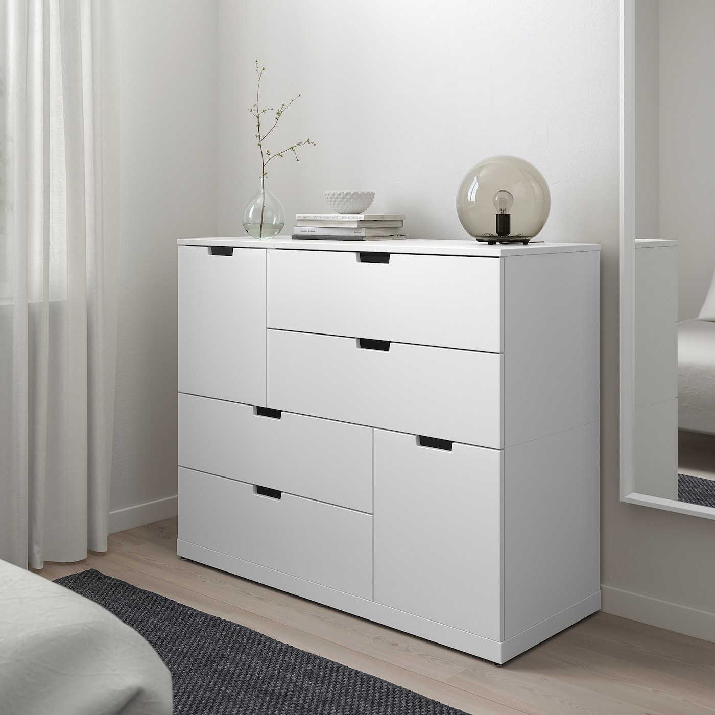 NORDLI Chest of 6 drawers