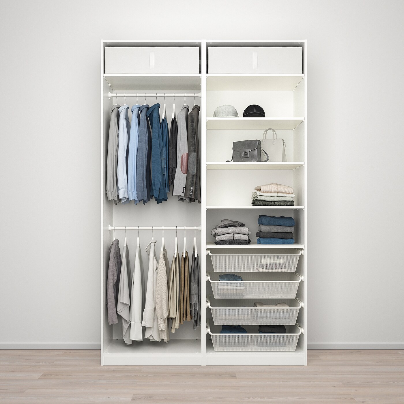 PAX / MEHAMN/SEKKEN Wardrobe combination