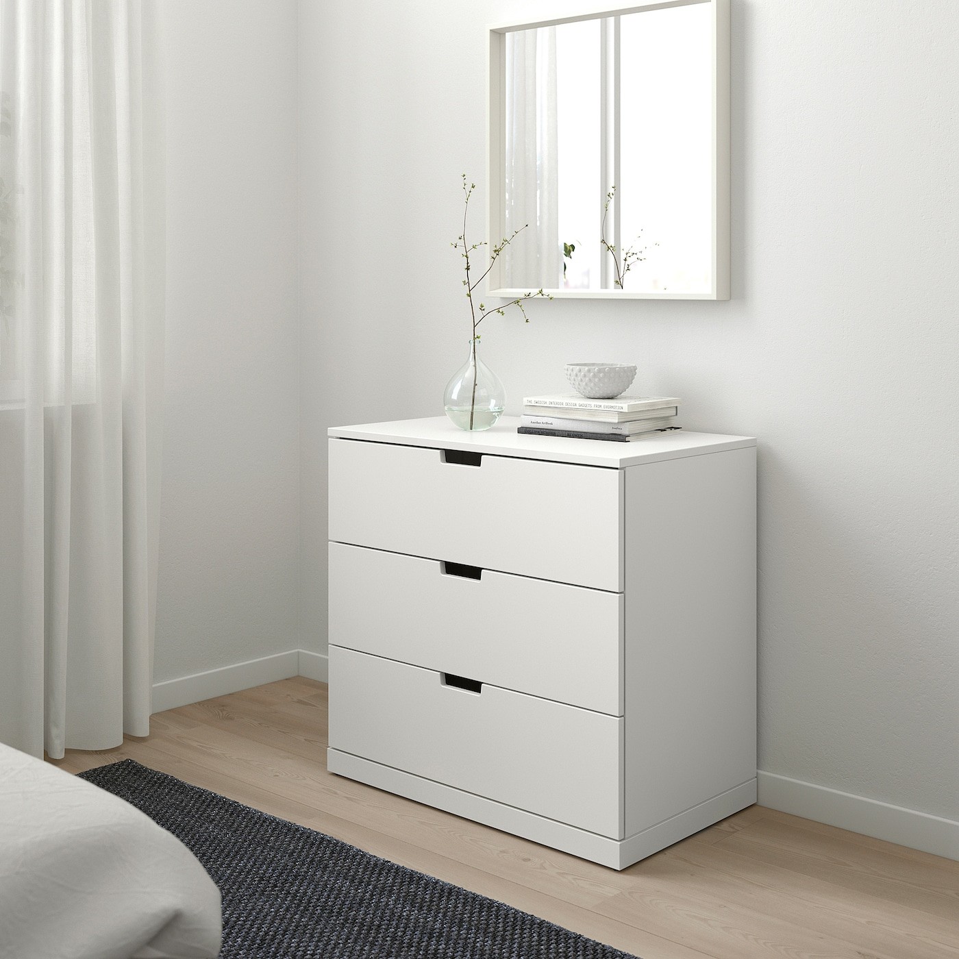 NORDLI Chest of 3 drawers