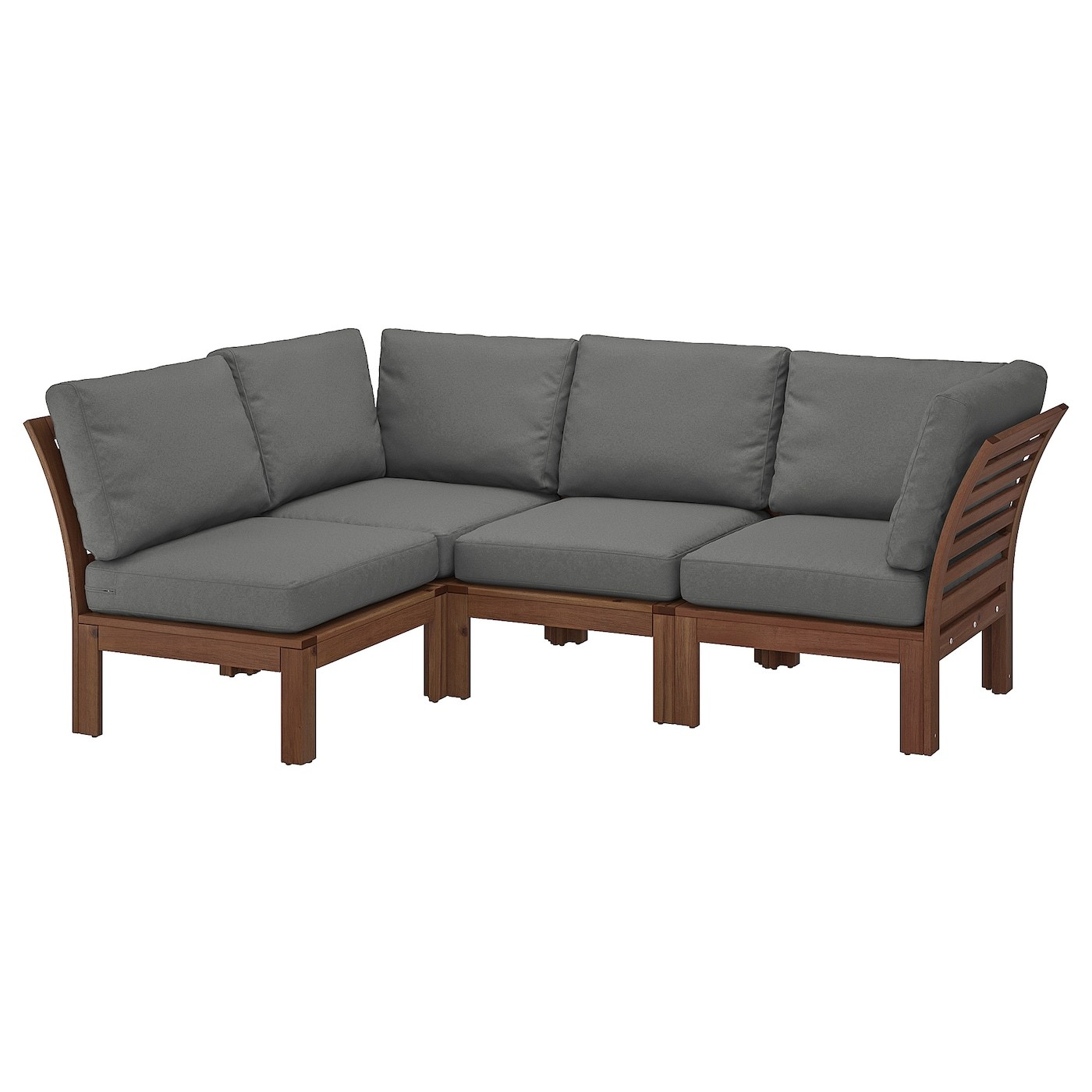 ÄPPLARÖ Modular corner sofa 3-seat, outdoor