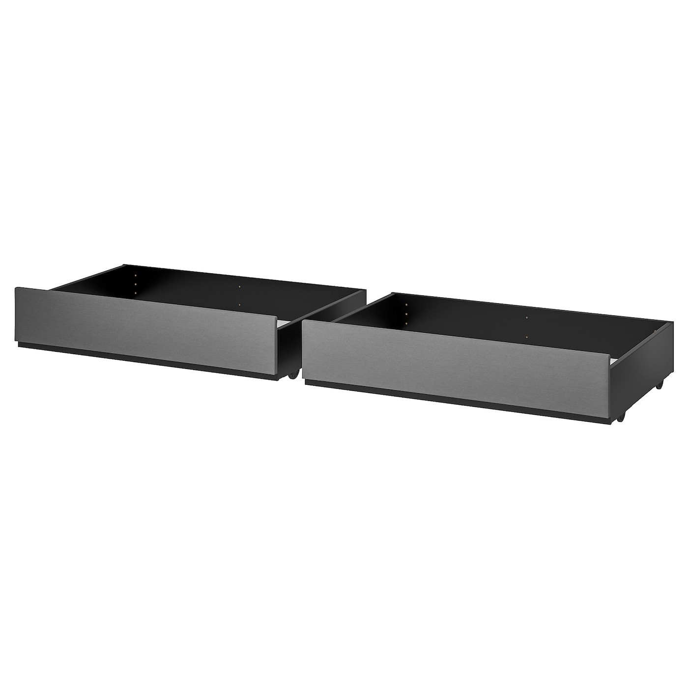 HAUGA Upholstered bed storage box