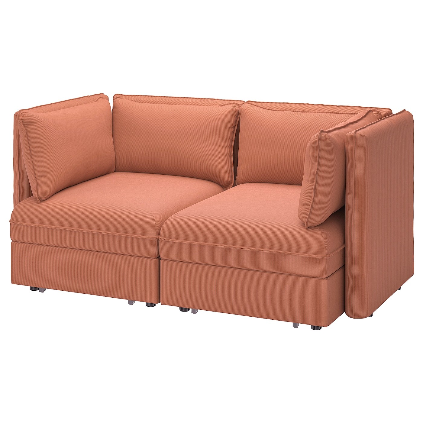 VALLENTUNA 2-seat modular sofa w 2 sofa-beds