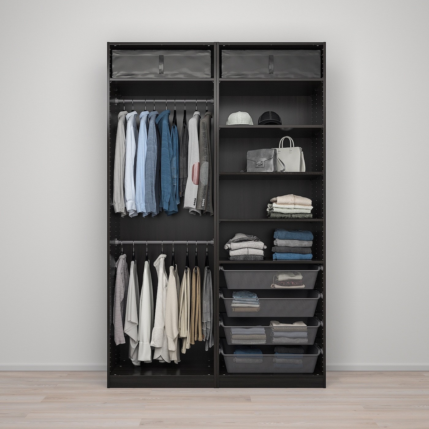 PAX / MEHAMN/SEKKEN Wardrobe combination