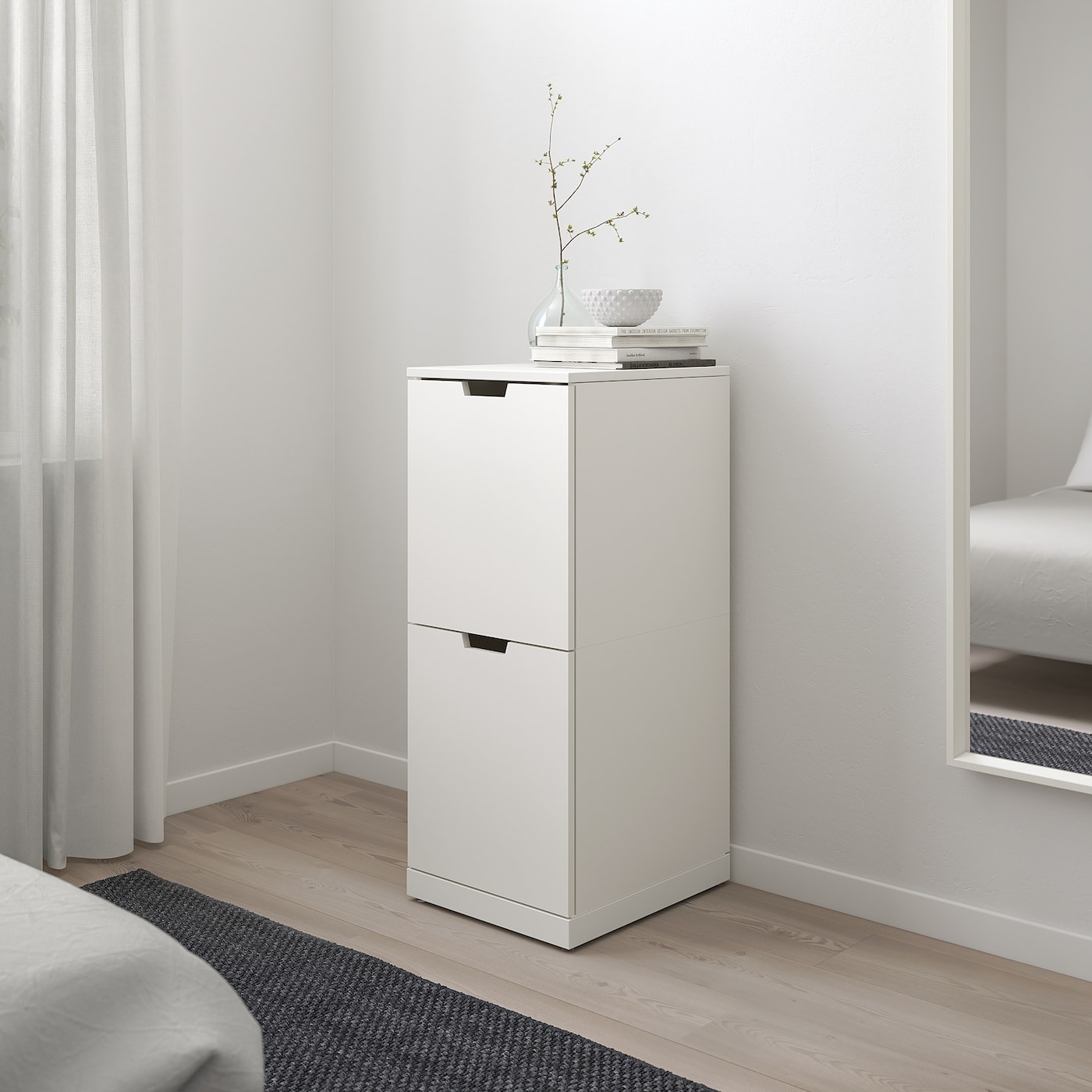 NORDLI Chest of 2 drawers