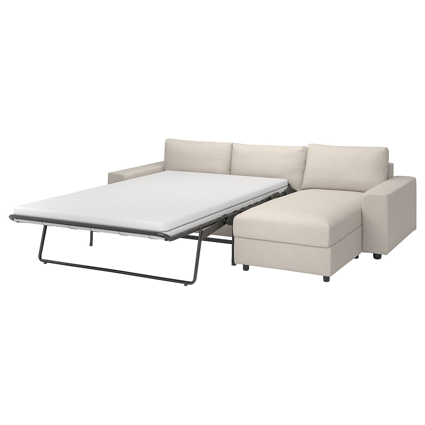 VIMLE 3-seat sofa-bed with chaise longue