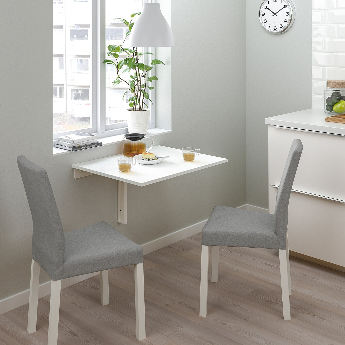 NORBERG / KÄTTIL Table and 2 chairs