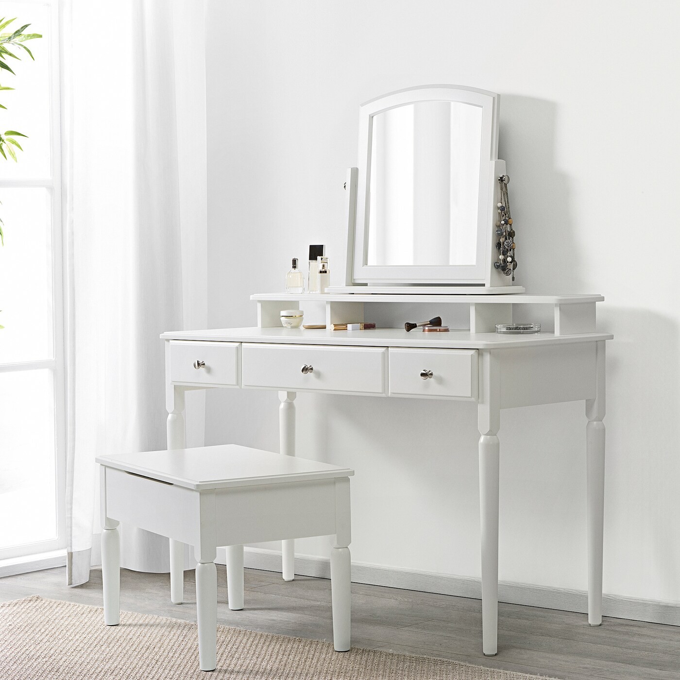 TYSSEDAL Dressing table with mirror