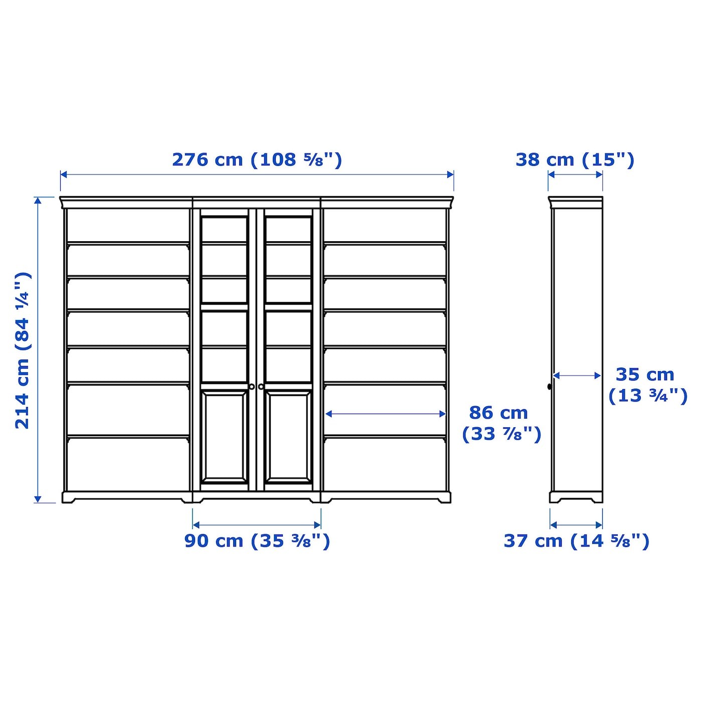 LIATORP Storage combination