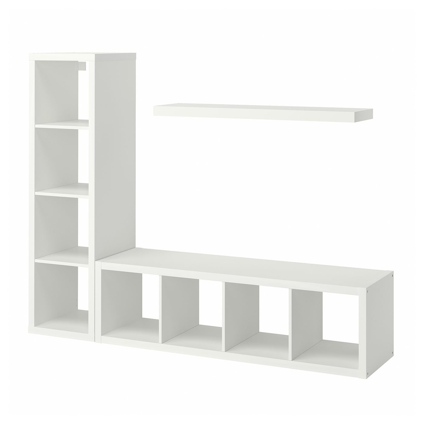 KALLAX / LACK Storage combination with shelf