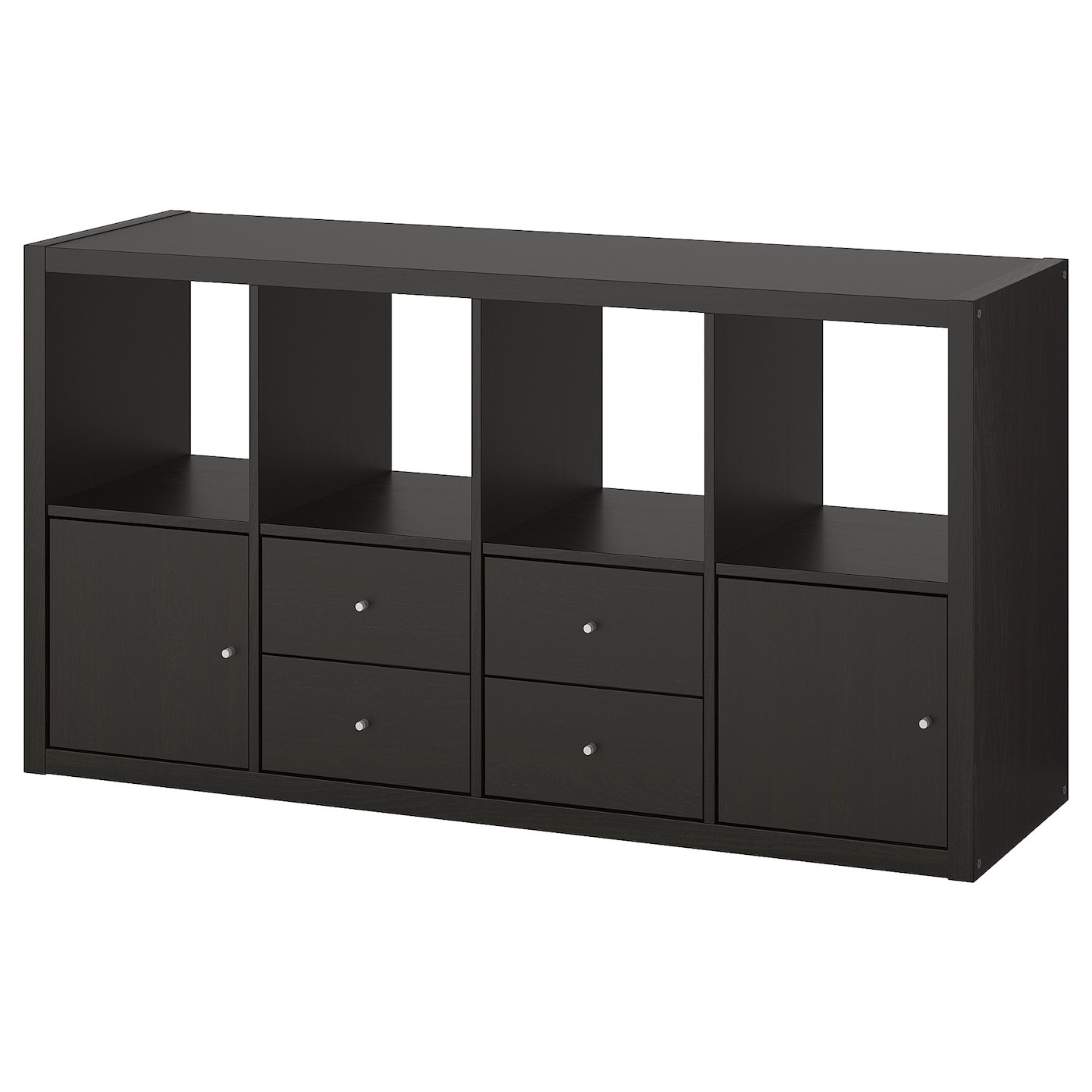 KALLAX Shelving unit with 4 inserts