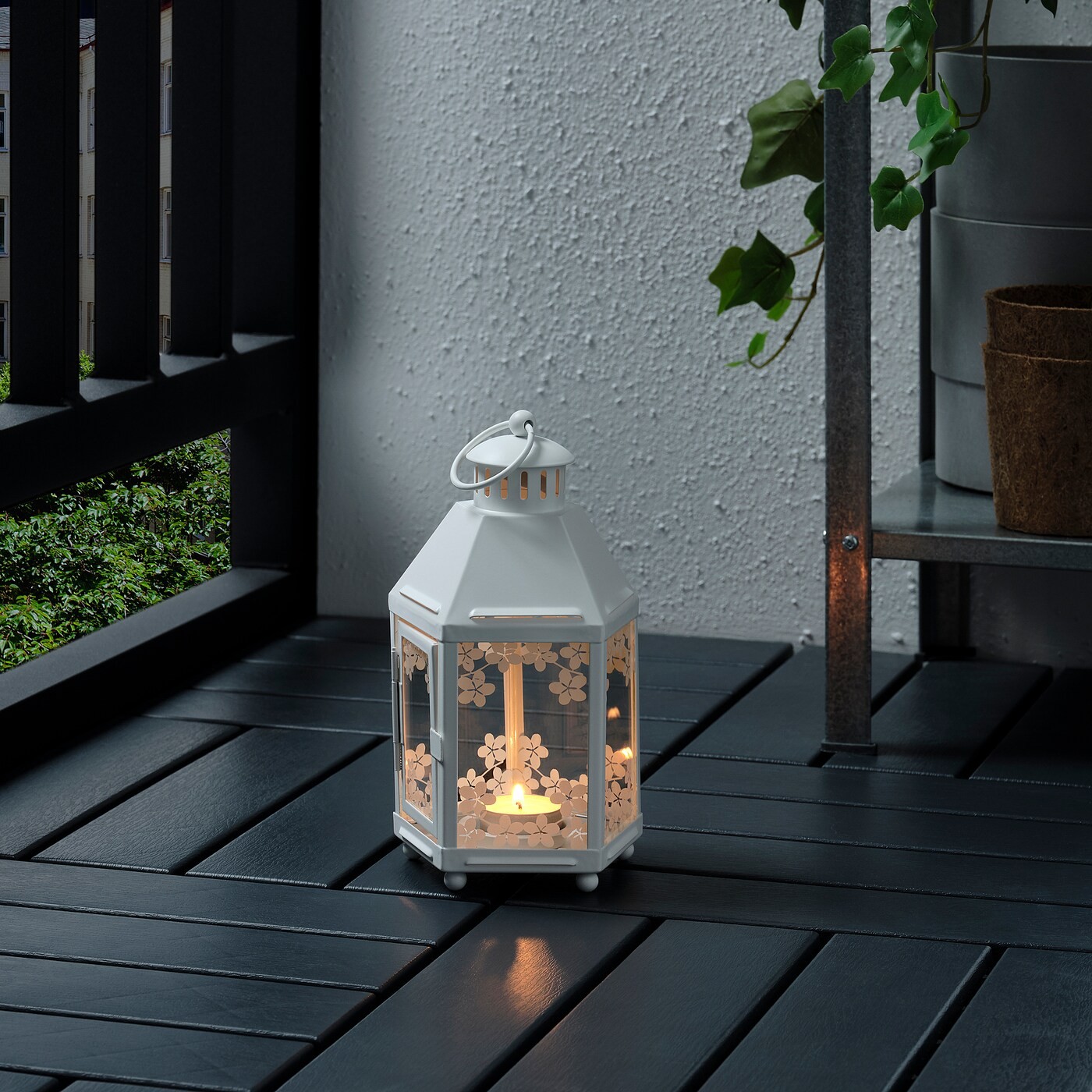 KRINGSYNT Lantern for tealight, in/outdoor