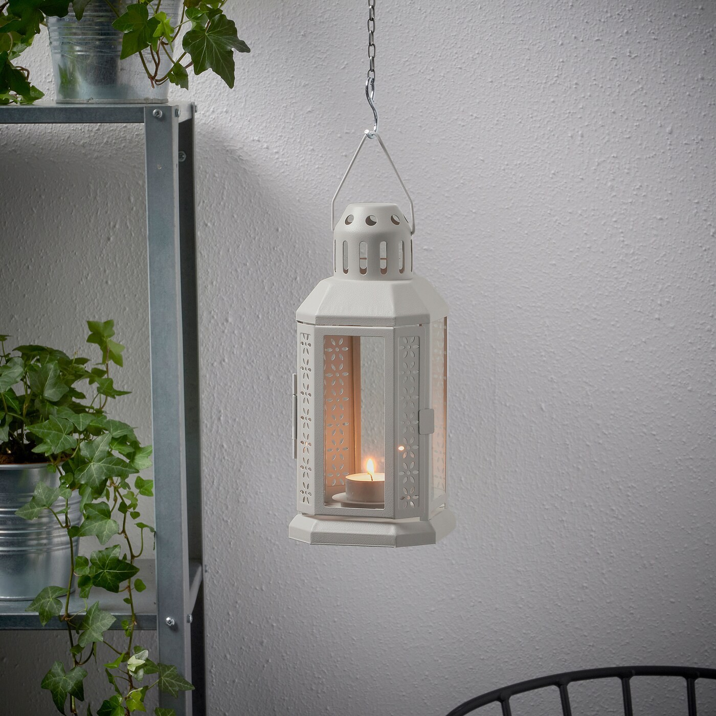 ENRUM Lantern for tealight, in/outdoor