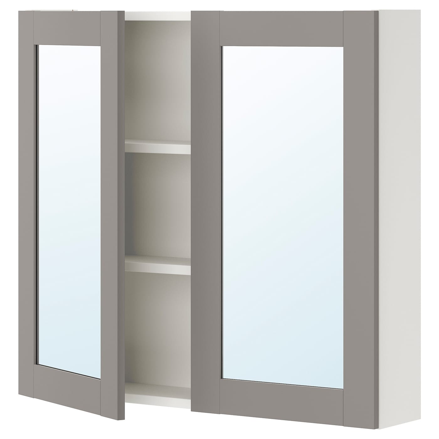 ENHET Mirror cabinet with 2 doors