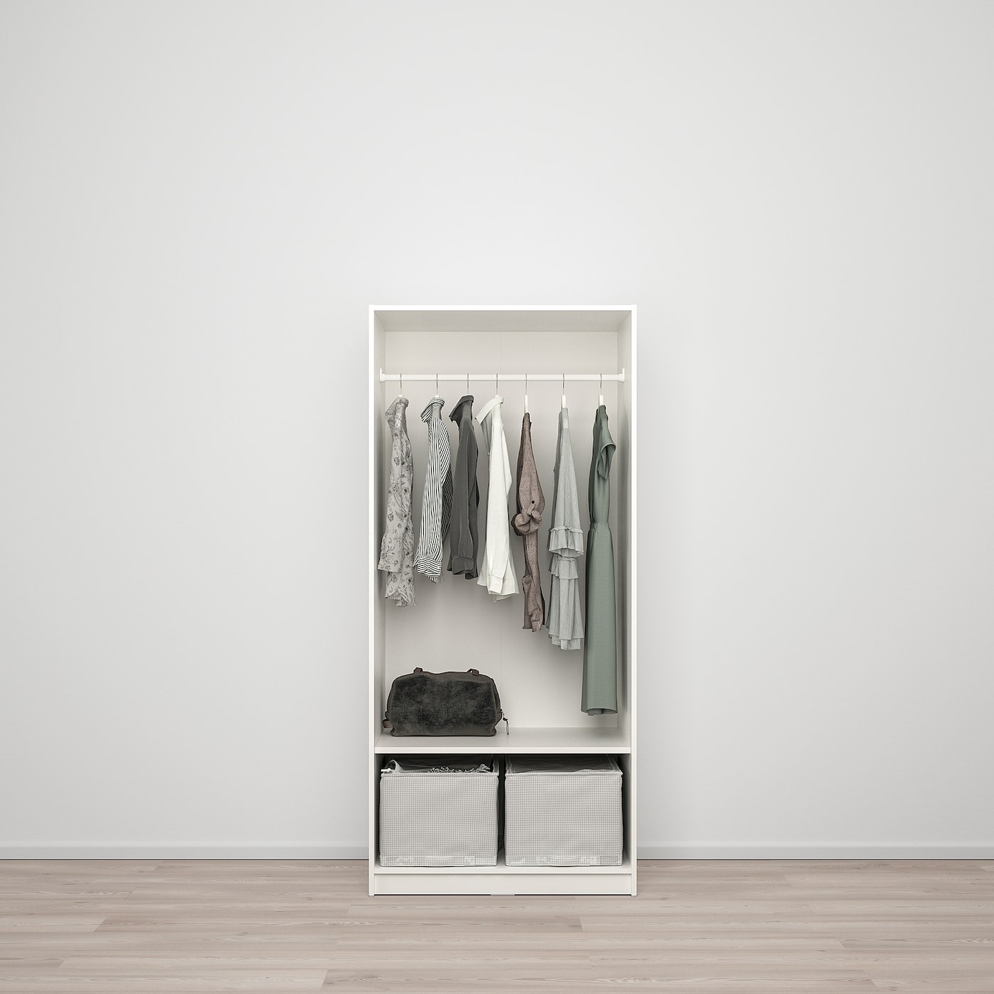 KLEPPSTAD Wardrobe with 2 doors