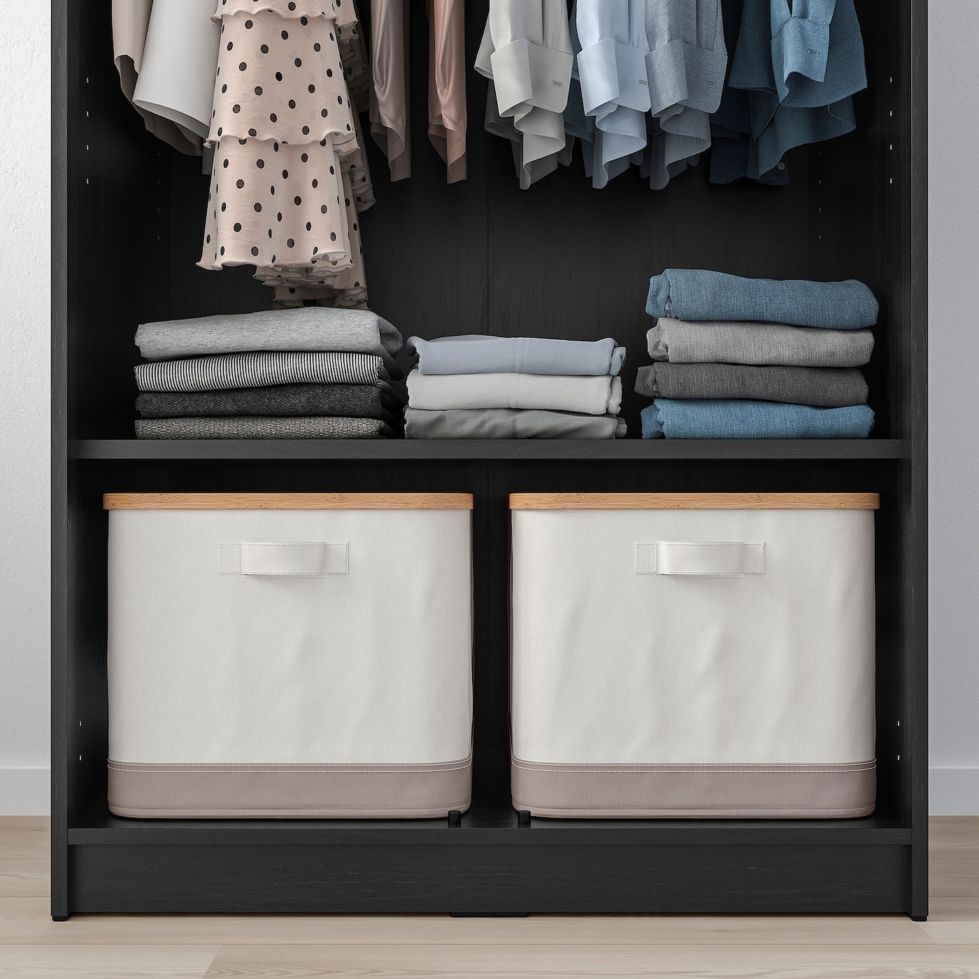 RAKKESTAD Wardrobe with 2 doors