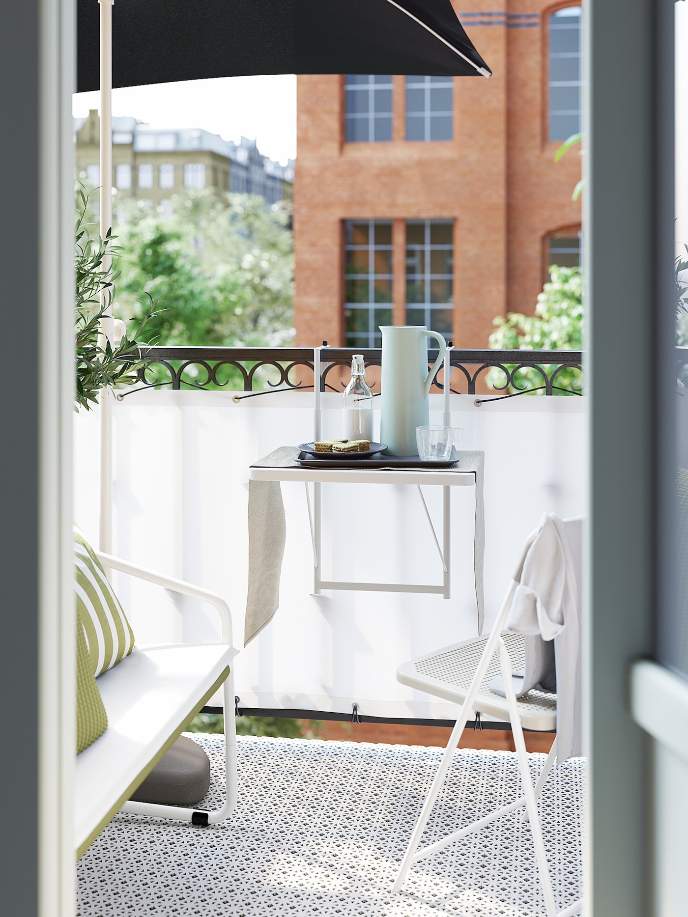 TORPARÖ Balcony table