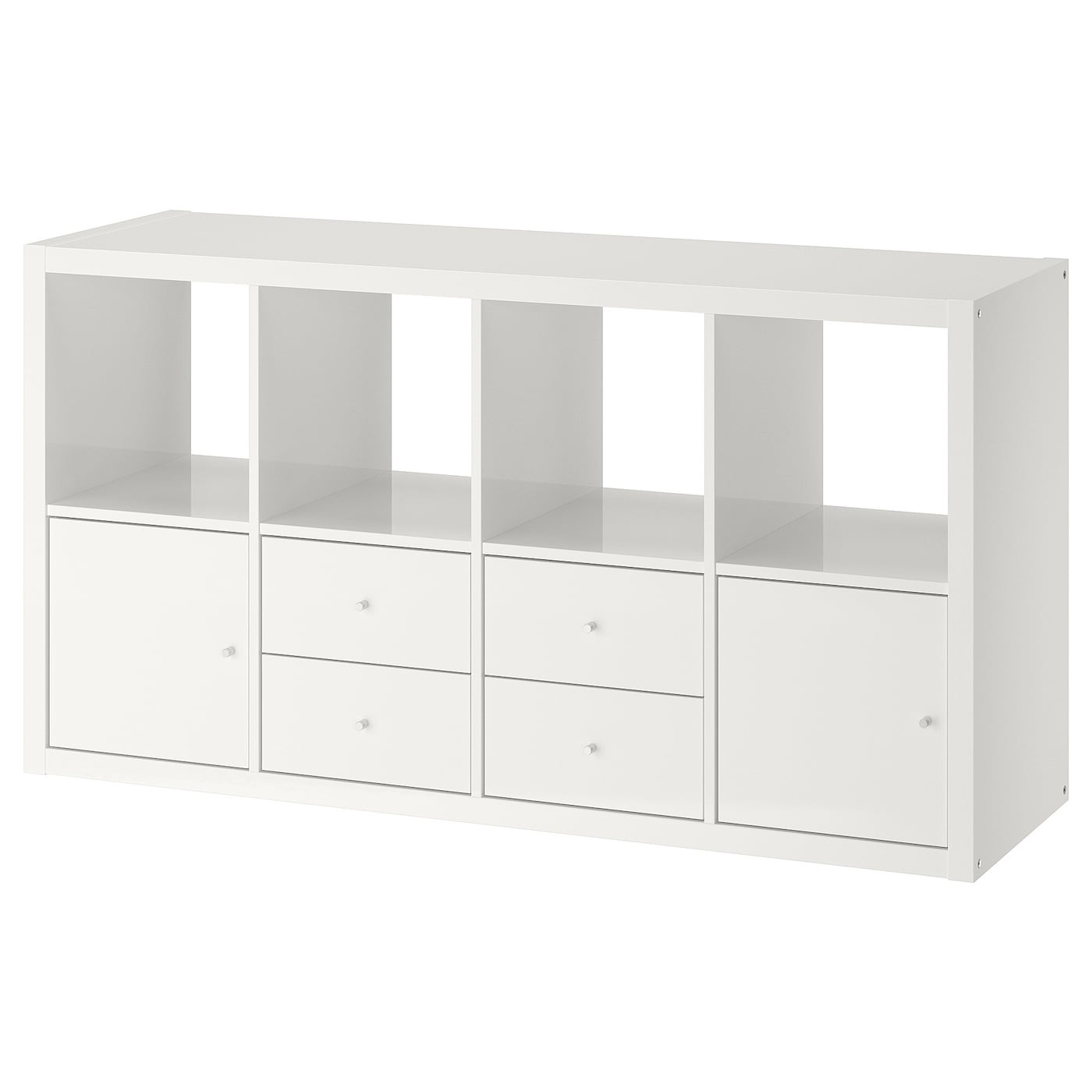 KALLAX Shelving unit with 4 inserts