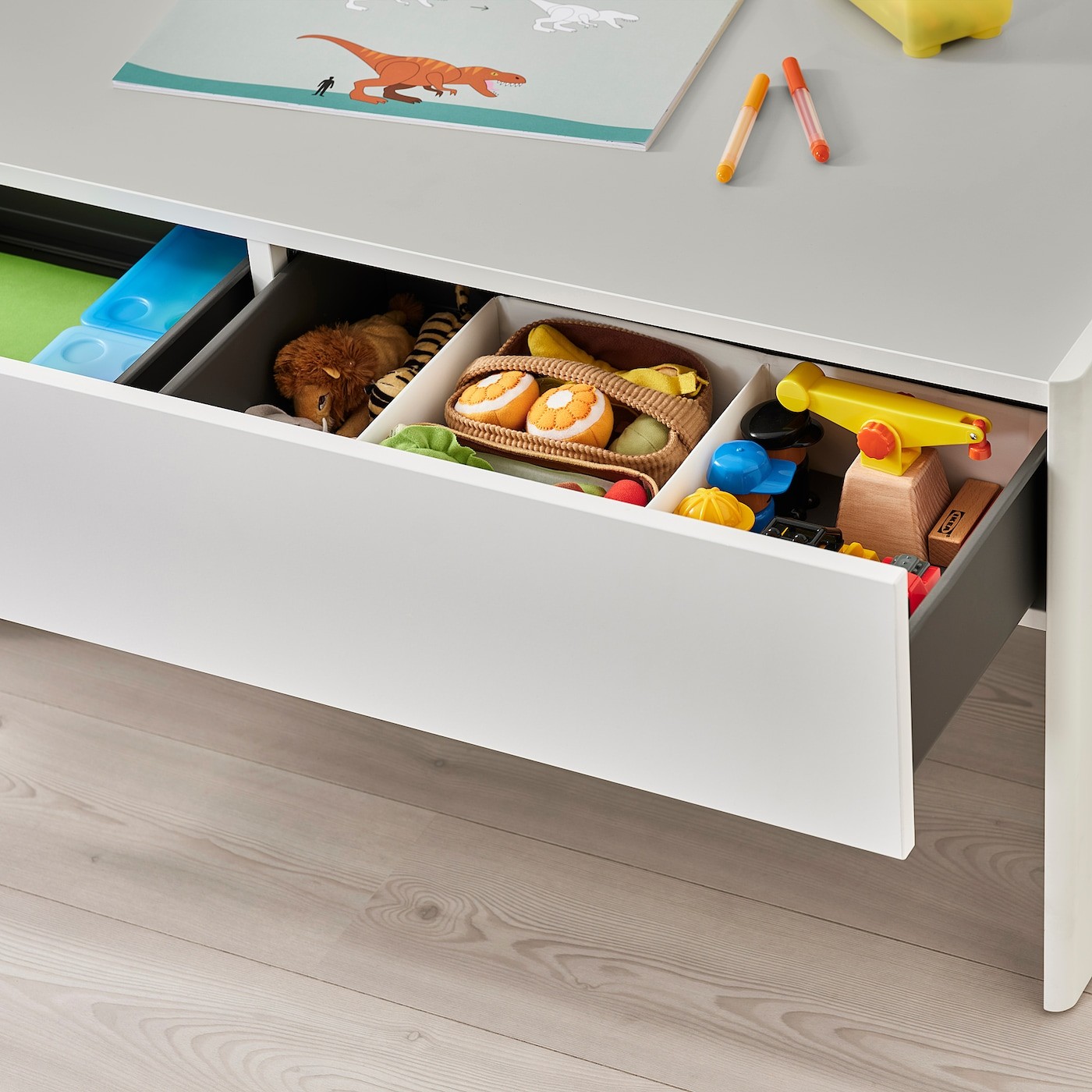 DUNDRA Activity table with storage