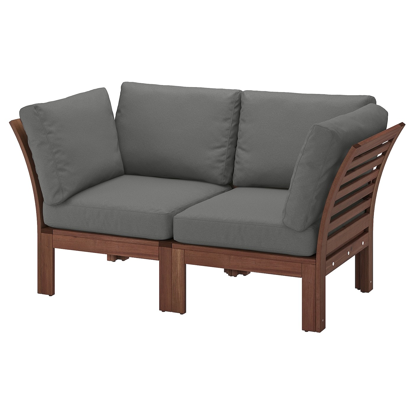 ÄPPLARÖ 2-seat modular sofa, outdoor