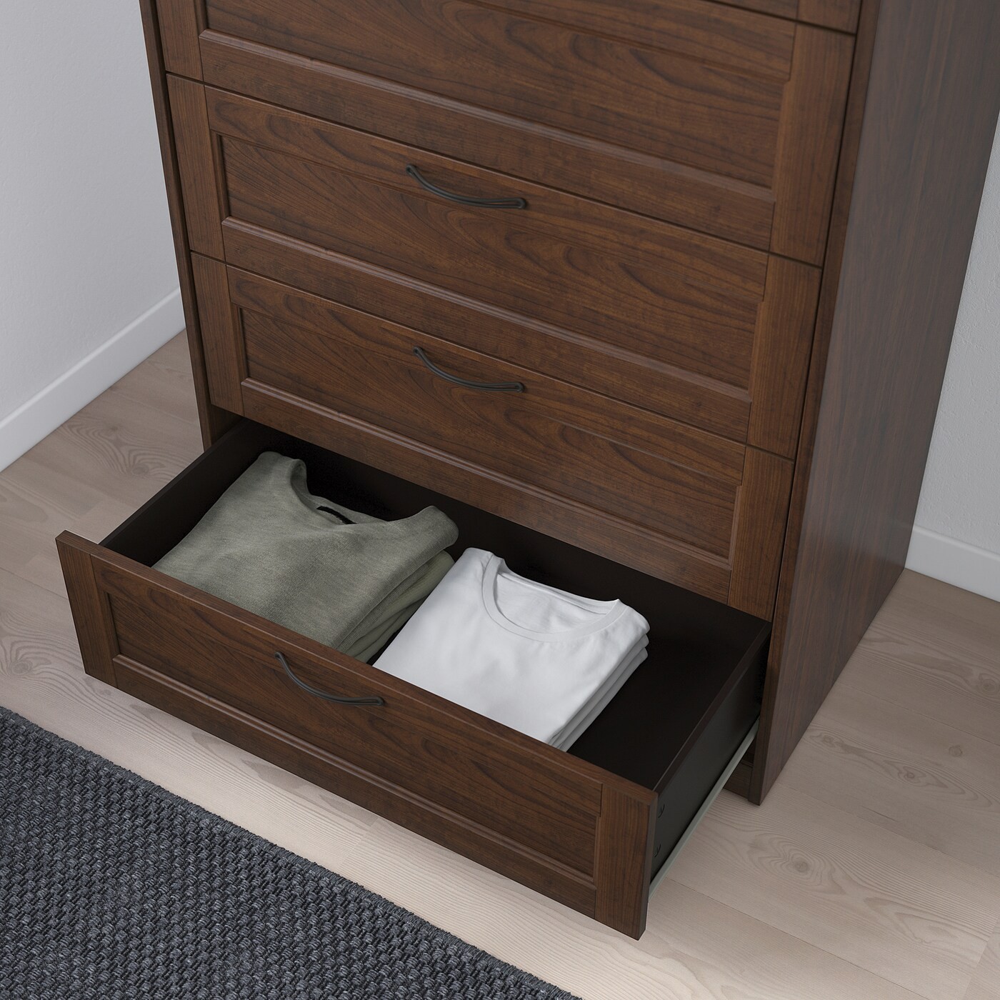 SONGESAND Chest of 6 drawers