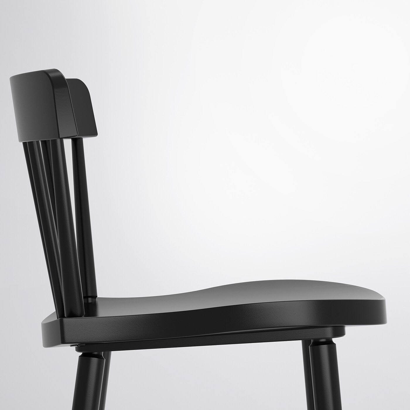 NORRARYD Bar stool with backrest