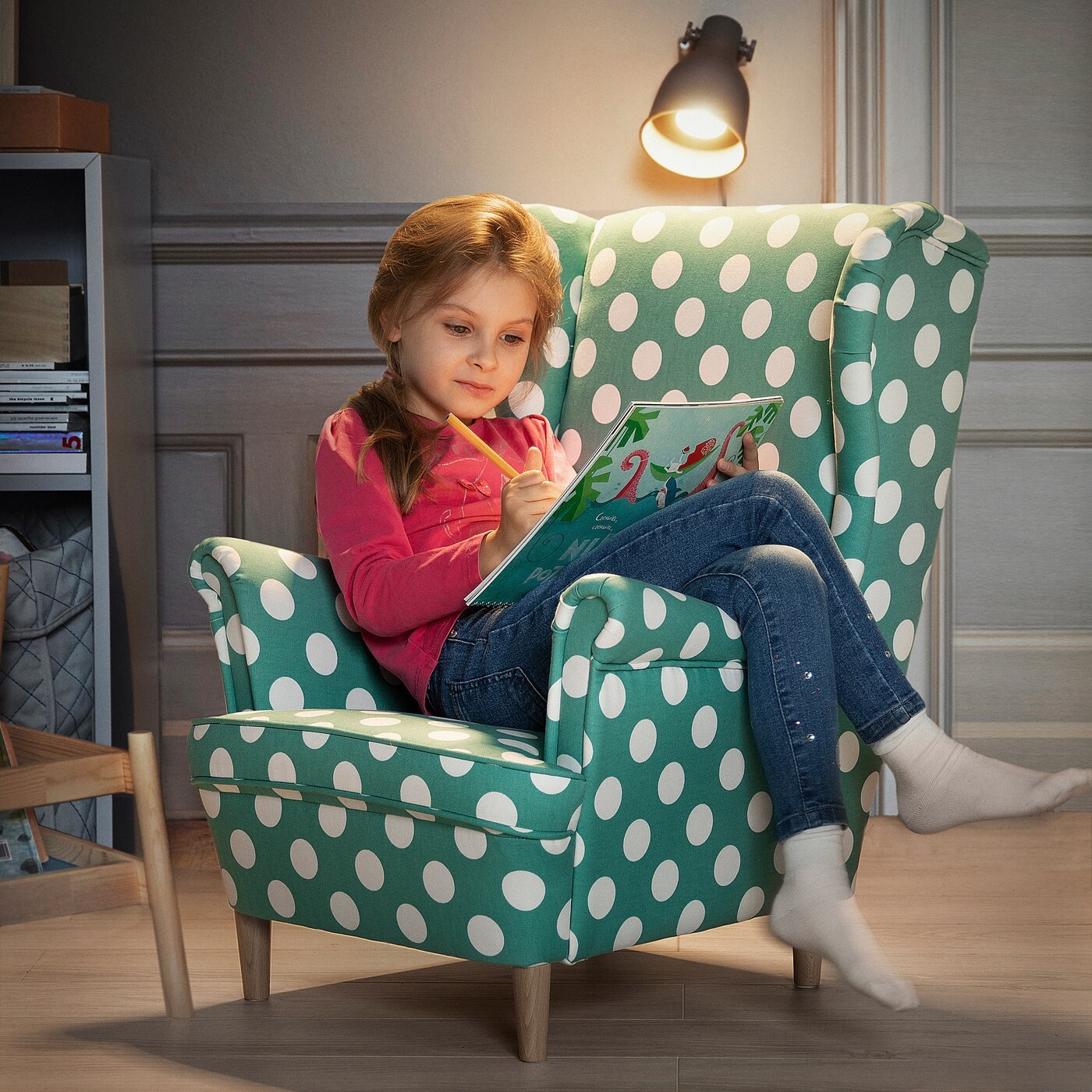 STRANDMON Children's armchair