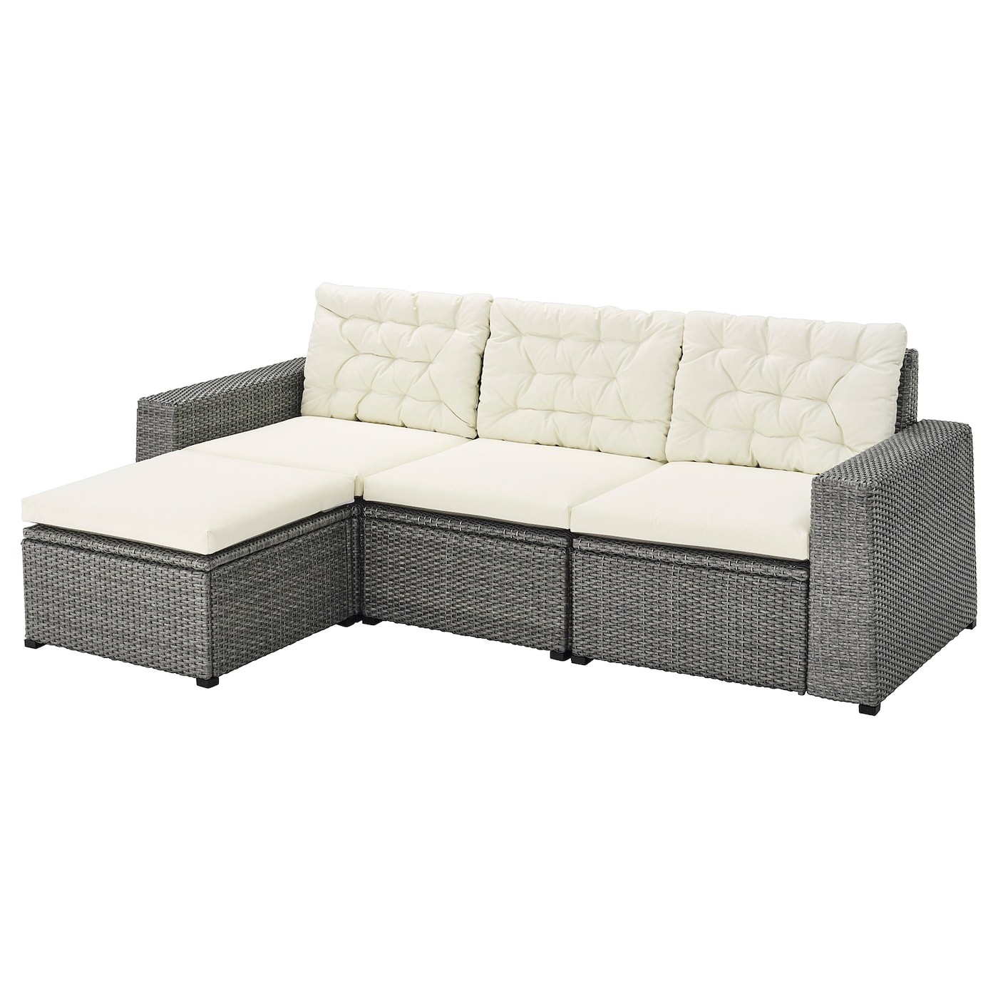 SOLLERÖN 3-seat modular sofa, outdoor